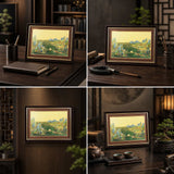 Boundless Horizons Artwork in Luxury Living Room - Lifestyle Scene
