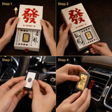 Mahjong Car Diffuser - Installation and Rotation Instructions