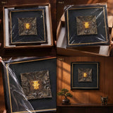 Four Rams wall art unboxing and wall display instructions
