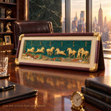 Imperial Six Steeds Artwork in Executive Office - Lifestyle Scene