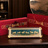 Imperial Six Steeds Artwork - Luxury Gift Box Packaging