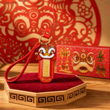 24K Gold Lion Fortune Pendant - Cultural Heritage Symbol