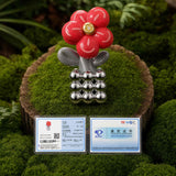 Money Flower Ornament — item-specific precious-metal test card No. H1240334668