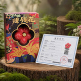 24K Gold Money Flower Ornament - Precious Metals National Inspection Certificate under CNAS-accredited testing standards