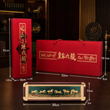24K Gold Royal Six Horses Artwork - Size Comparison